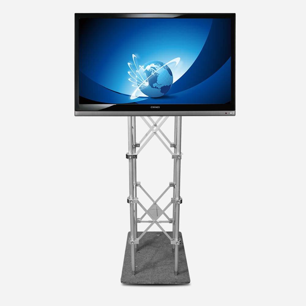 32″~60″ 2M TRUSS 固定式電視架(展示圖)